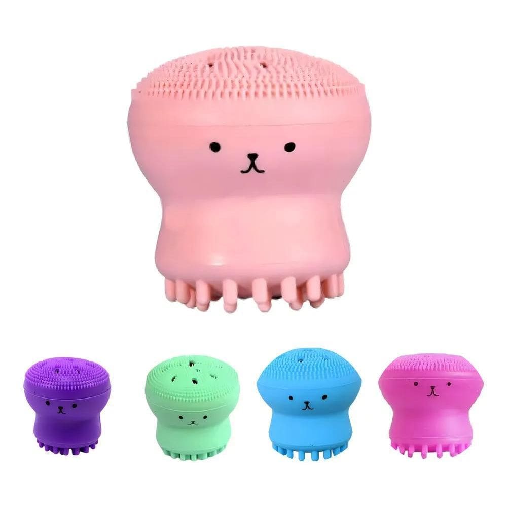 2X Esponja De Limpeza Facial Pele Polvo Esfoliante Massegead