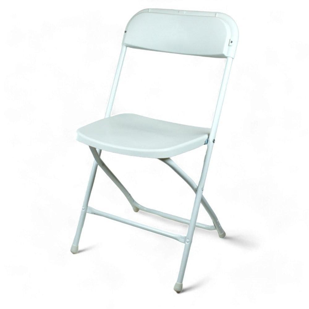 Cadeira Dobrável Robust 100Kg - Branca