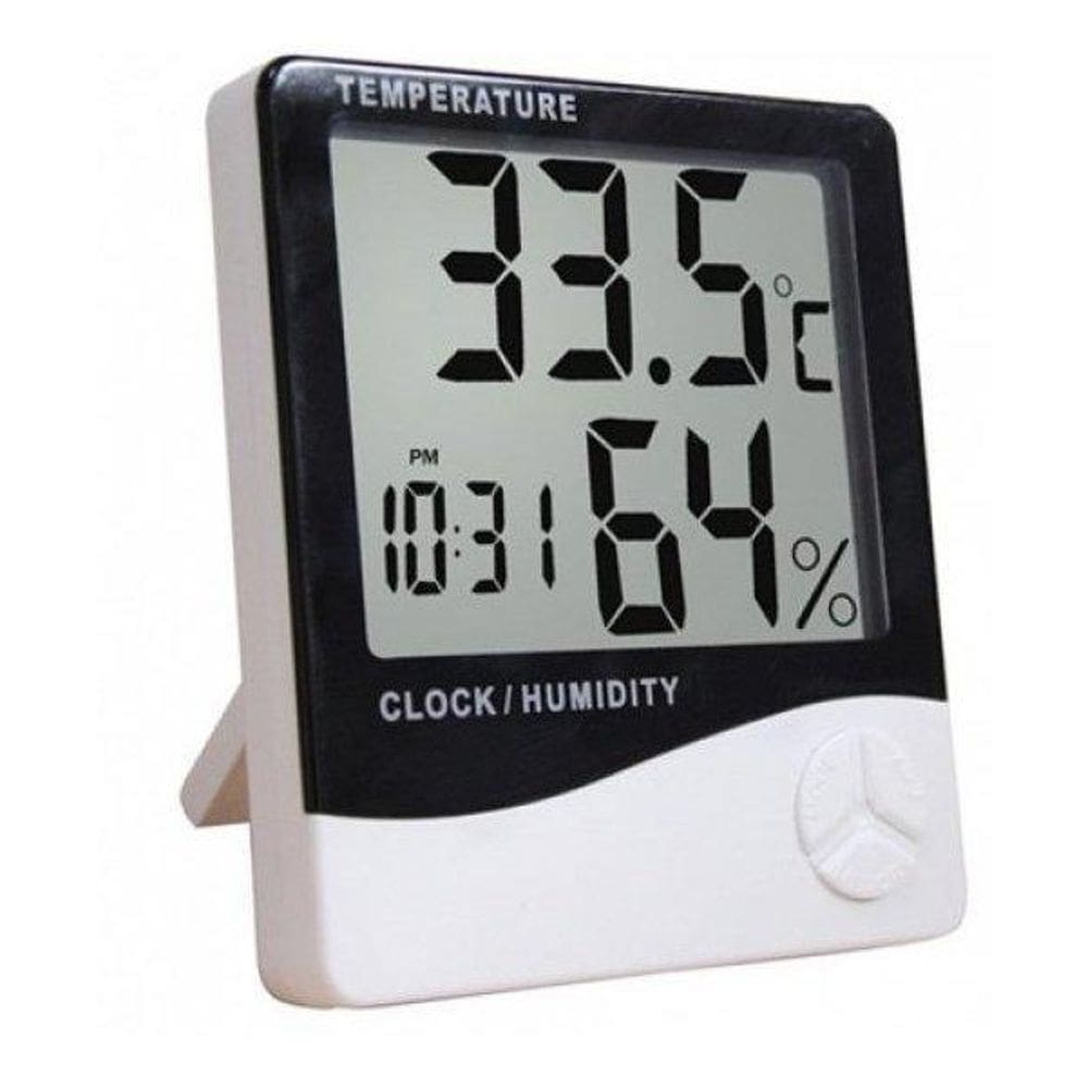 Higrômetro Digital - Temp./Umidade - ºC/ºF - Precisão +- 1ºC
