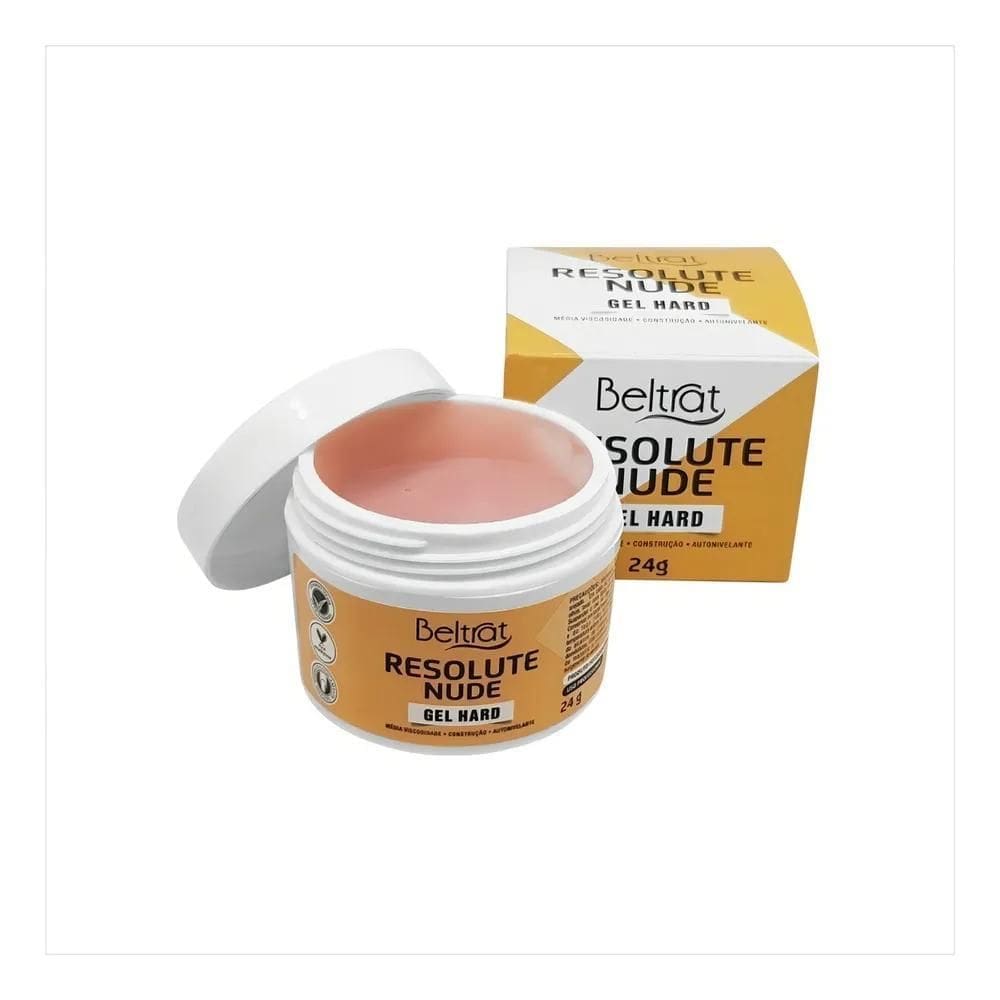 2X Gel Resolute Nude Autonivelante 3 Em 1 24G - Beltrat