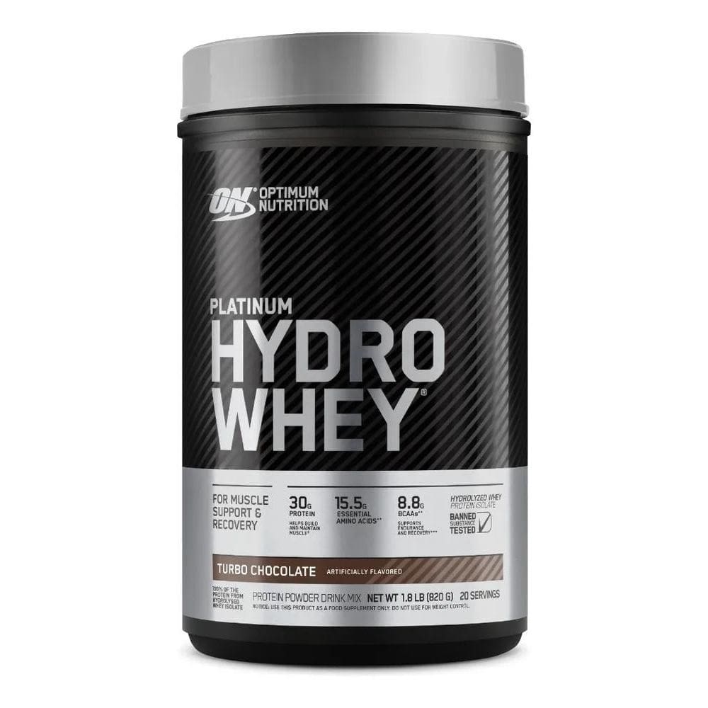 2X Whey Platinum Hydro Whey - Sabor Turbo Chocolate 820G Opt