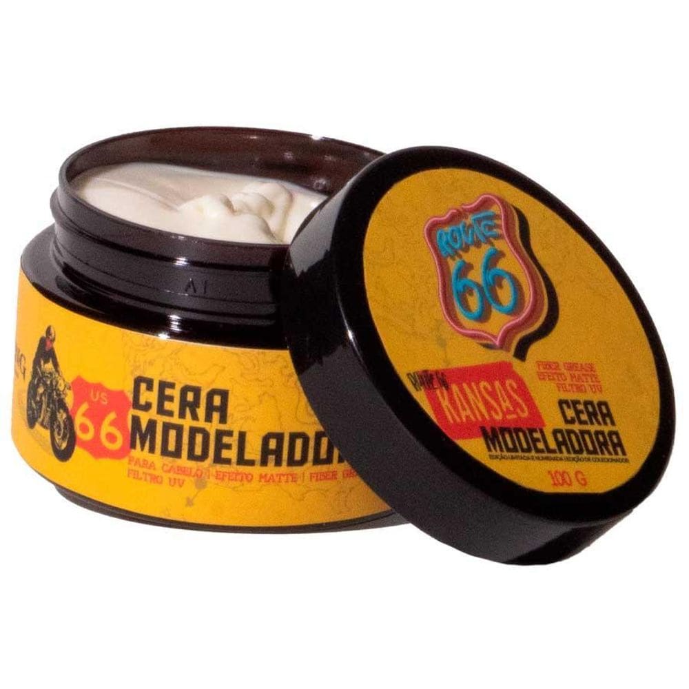 Cera Modeladora Kansas Efeito Matte Route 66 100G Viking