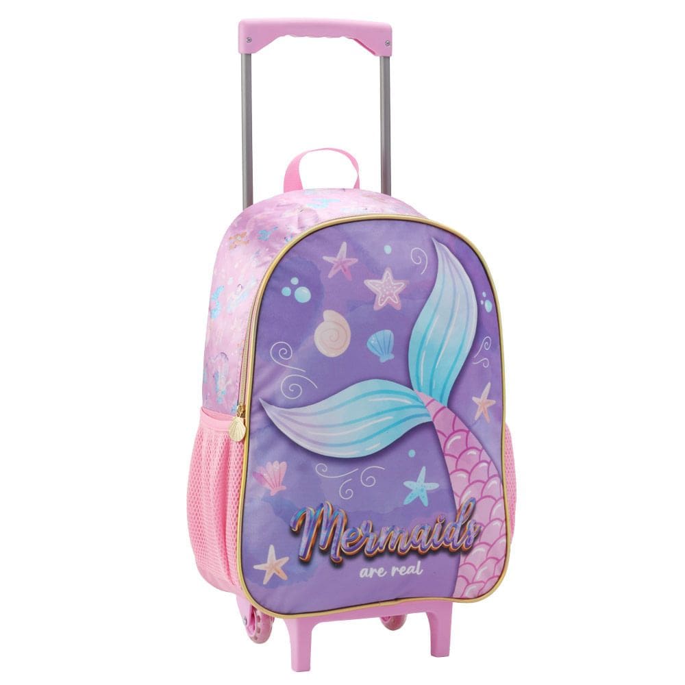 Mochilete Infantil Feminina Sereia MR43228A - Seanite