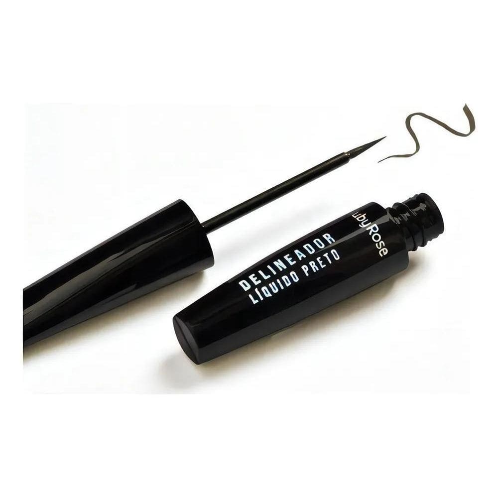 2X Delineador Líquido Preto - Ruby Rose