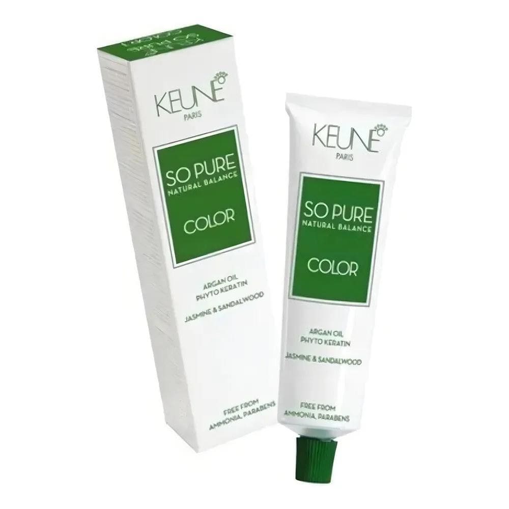 3X Keune So Pure Color 7 Loiro Medio 60Ml