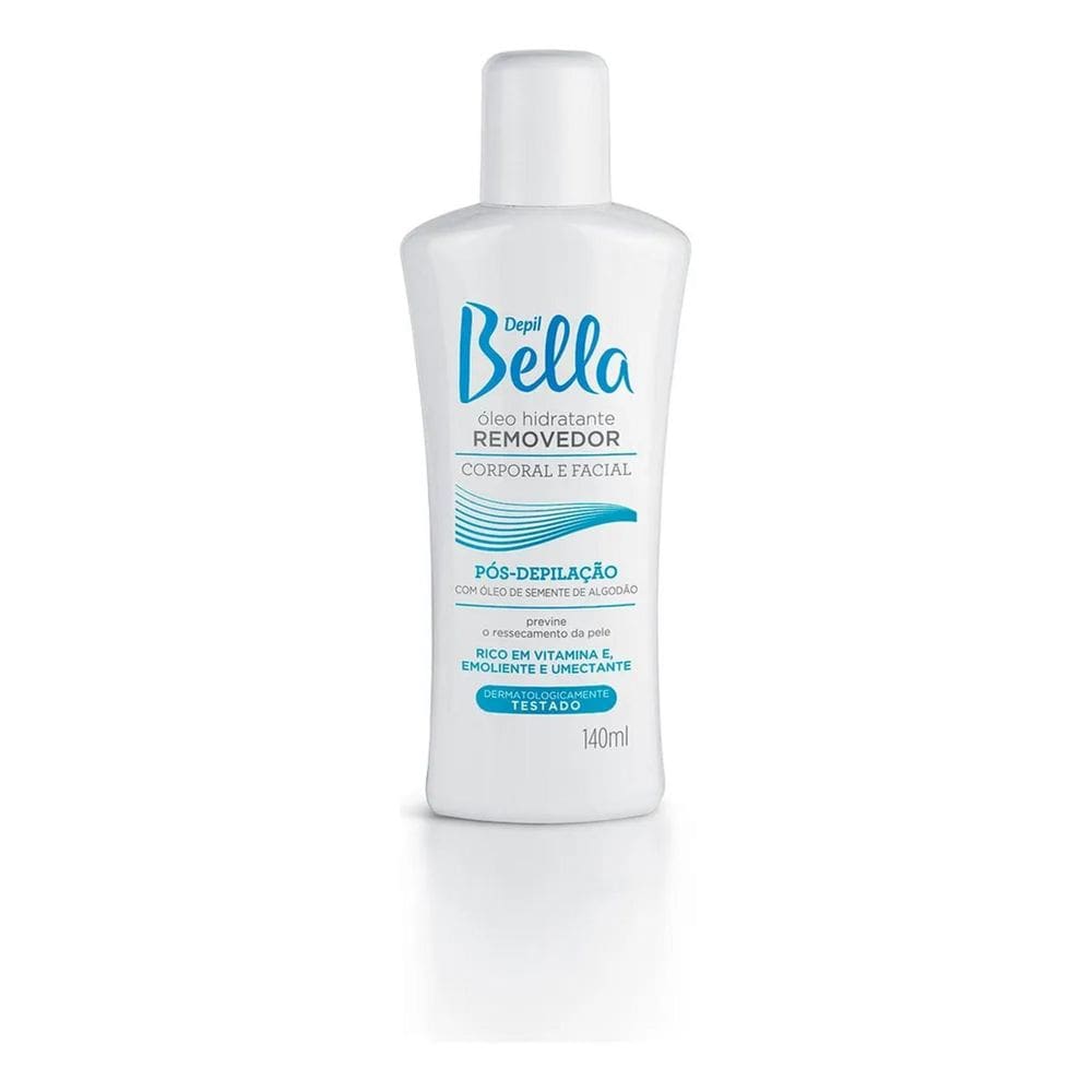 2X Óleo Removedor Pós Depilação Depil Bella Algodão 140Ml
