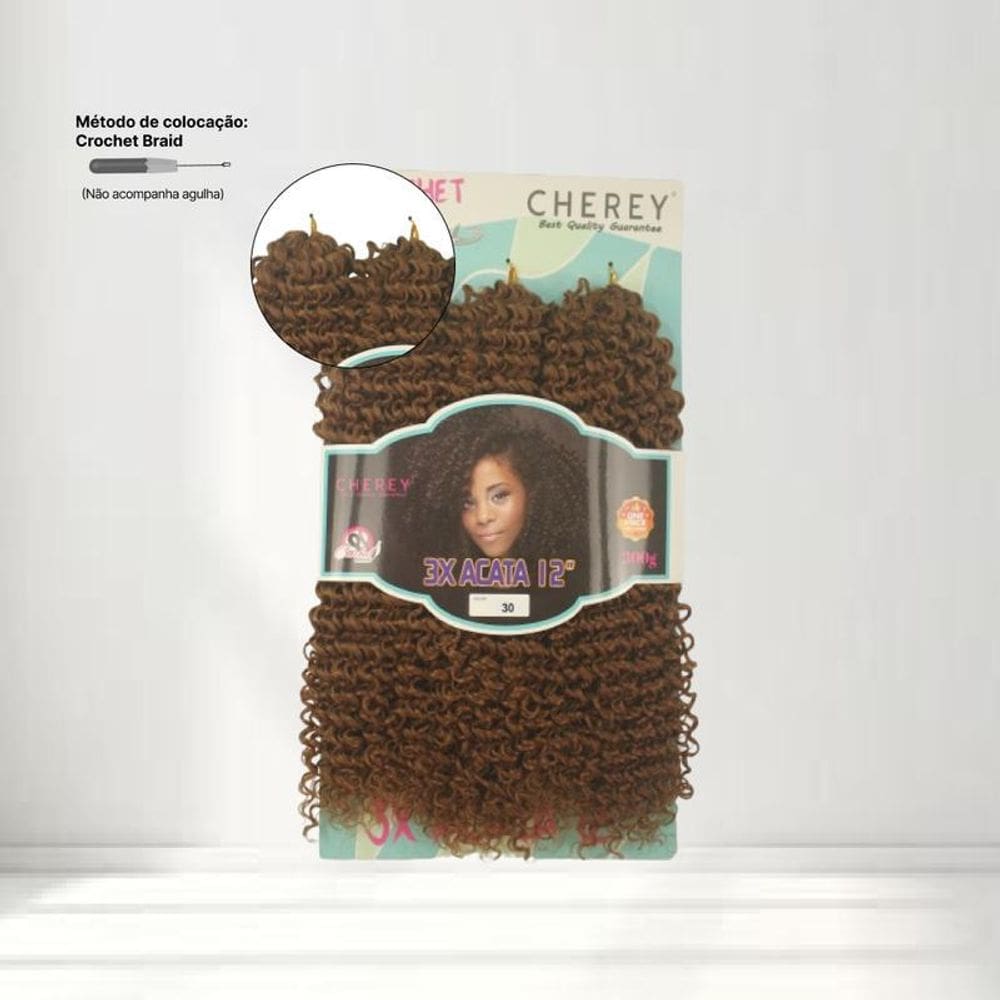 Cabelo Orgânico Cacheado Premium Acata 300G