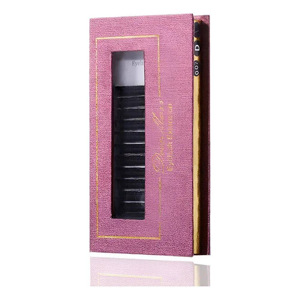 2X Cílios Decemars 5D W - Volume Egípcio - Mix E Individual