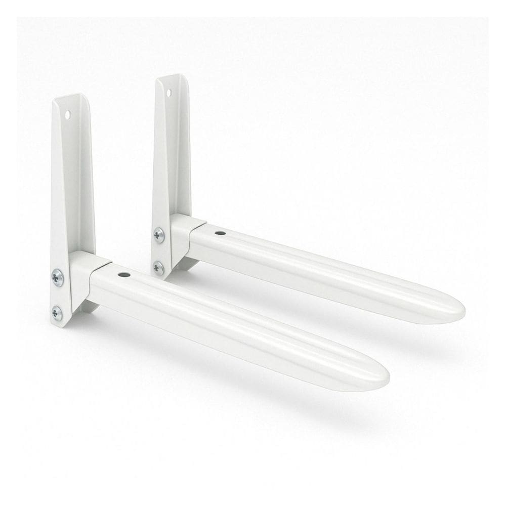 Suporte De Parede Ajustável Para Micro-ondas e Forno Elétrico Branco SM-SUMF