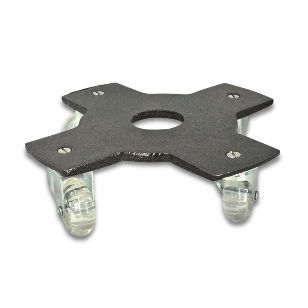 Suporte De Alumínio 4 Rodas (30cm) Ouro Velho ALPE E ARITANA