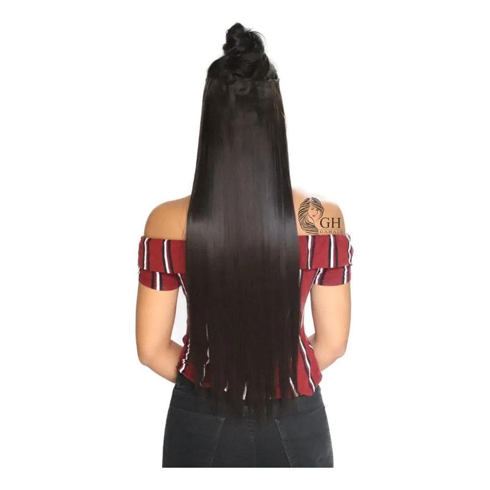 2X Extensão De Cabelo Tic Tac Pra Mega Hair Fibra Organica 1