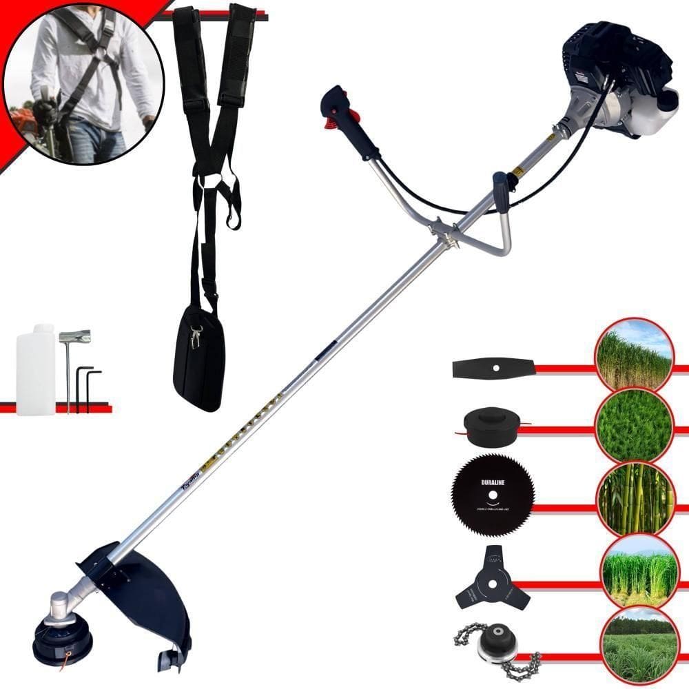 Roçadeira 5 Em 1 Toyama Rt43lb-25a 2t 43cc 1,7hp 10.000rpm