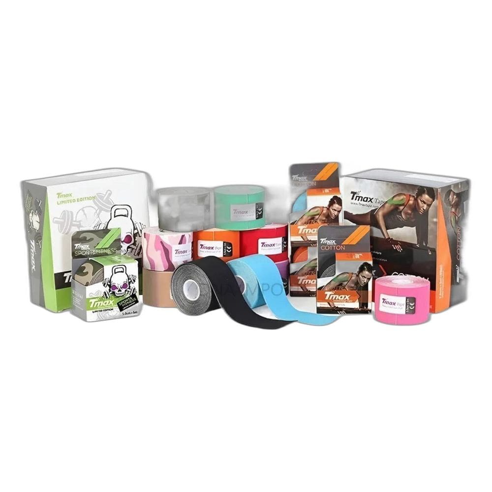 2X Fita Tape Bandagem Adesiva Elástica Tmax Kinesiology Prem