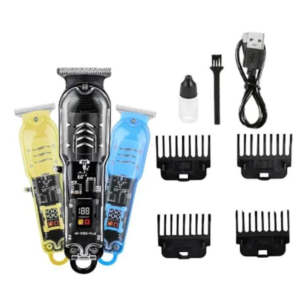 Super Máquina Corte Acabamento Depilação Corporal Visor