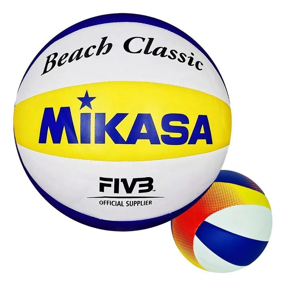 2X Bola Vôlei Praia Mikasa Bv552C Padrão Fivb Antiga Vxl30 C