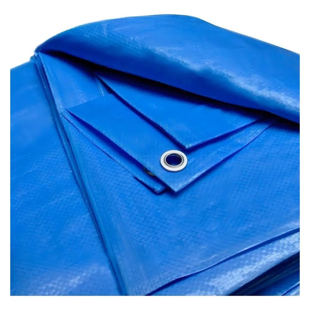 2X Lona 2X2 Azul Impermeavel Piscina Barraca Camping Telhado