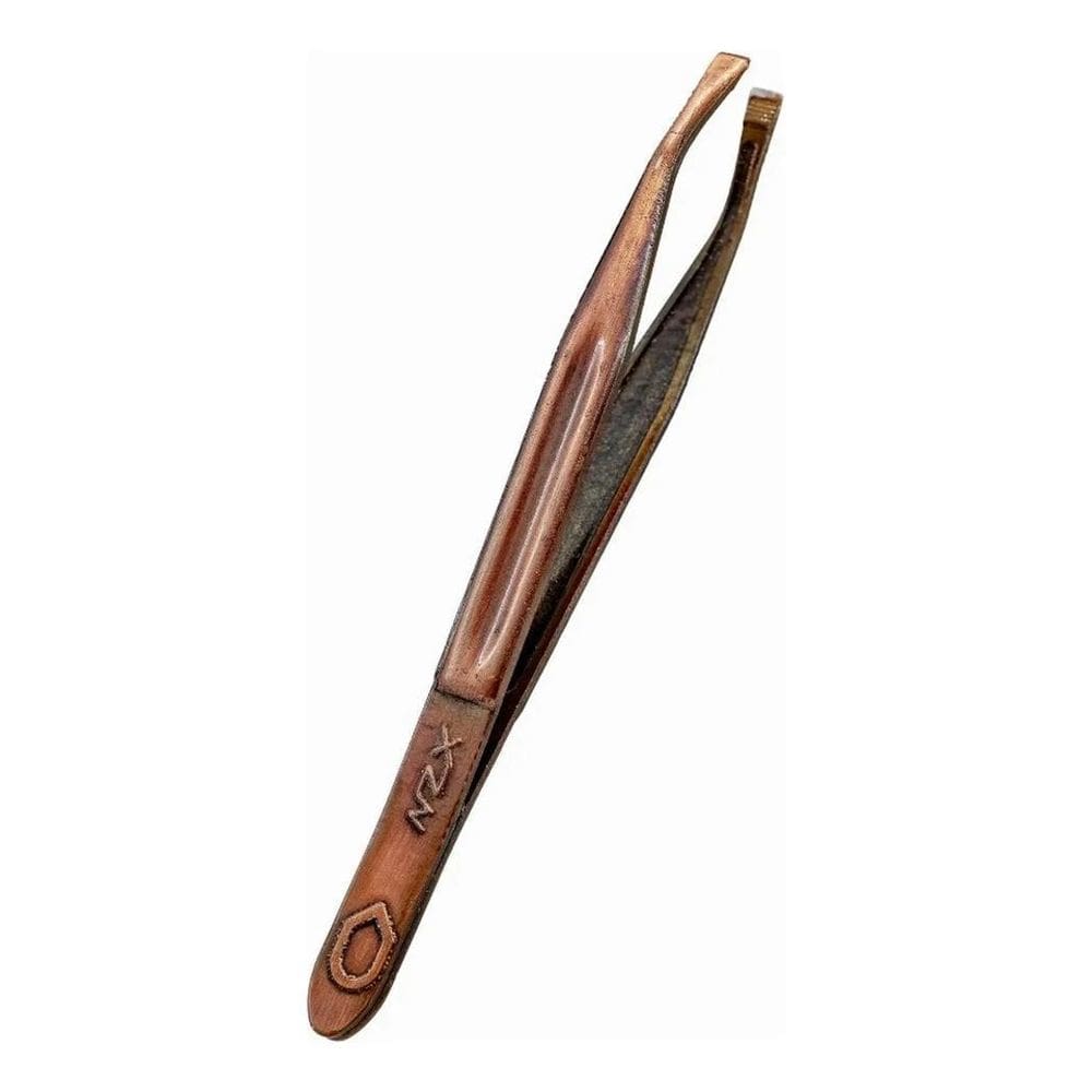 2X Pinça De Sobrancelha Nzx Cobre
