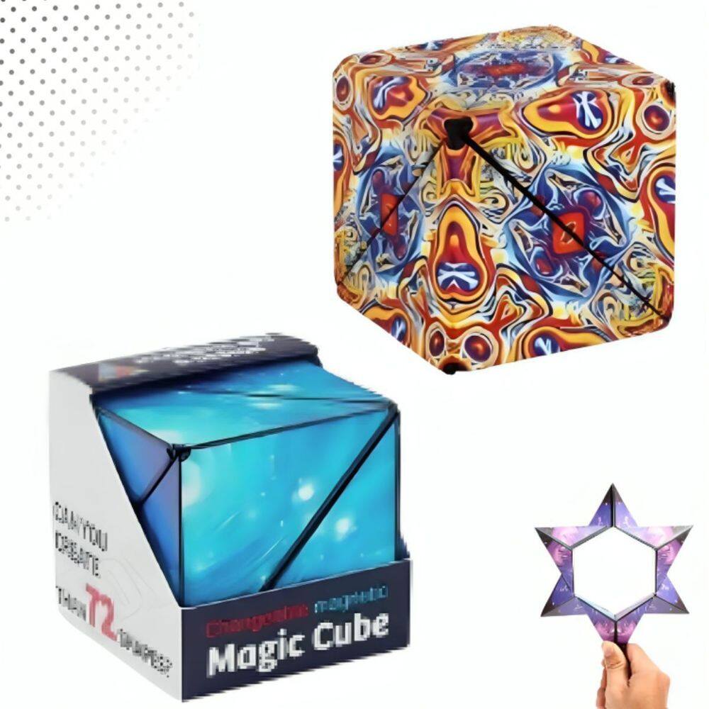 Shape Shifting Cube Magnetic Galaxy Estrutura