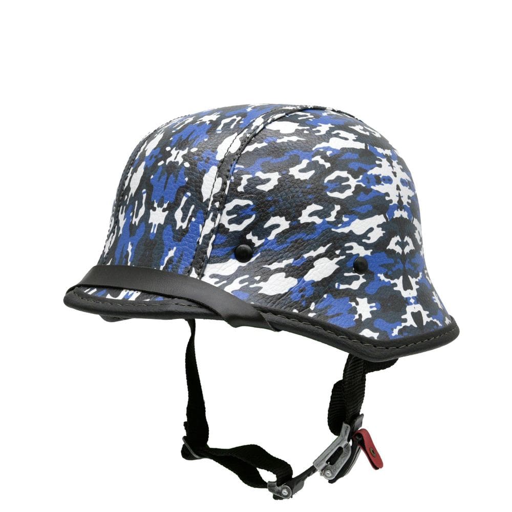 Capacete Br101 Alemão Camuflado Azul E Branco M