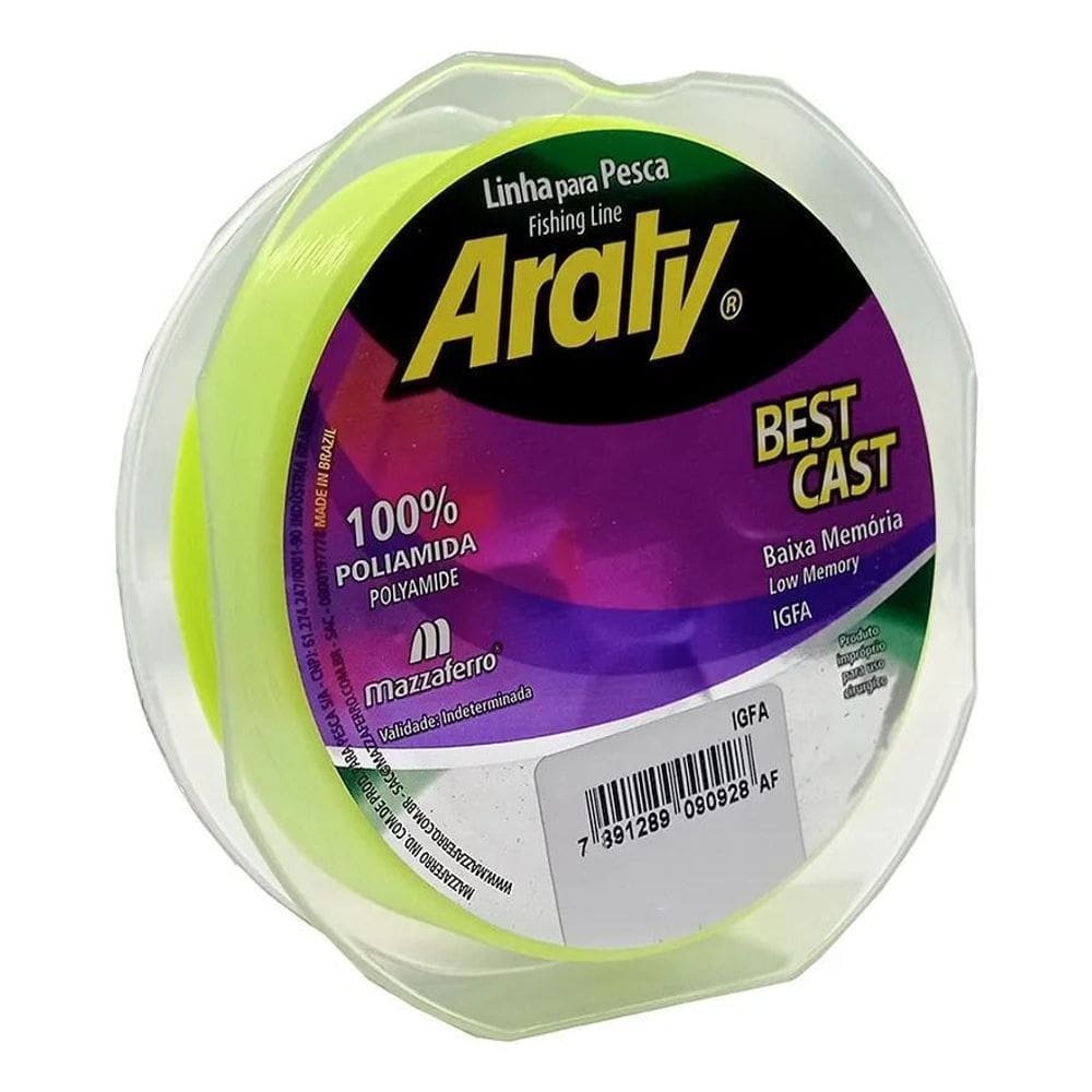 2X Linha De Monofilamento Pro Max 300Mt Baixa Memoria Barato