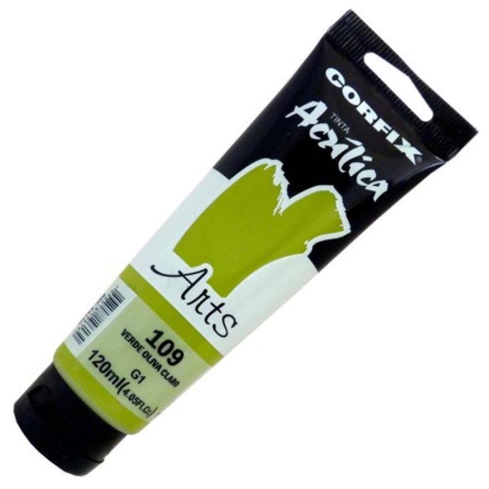 Tinta Acrílica Arts Verde Oliva Claro 109