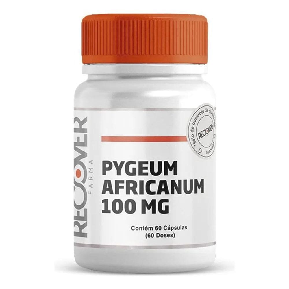 2X Pygeum Africanum 100Mg - 60 Cápsulas  60 Doses  Sabor Nat