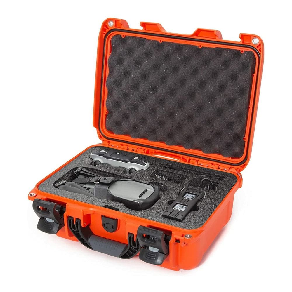 Capa rígida NANUK 915 impermeável com espuma para DJI Mavic 3 Orange