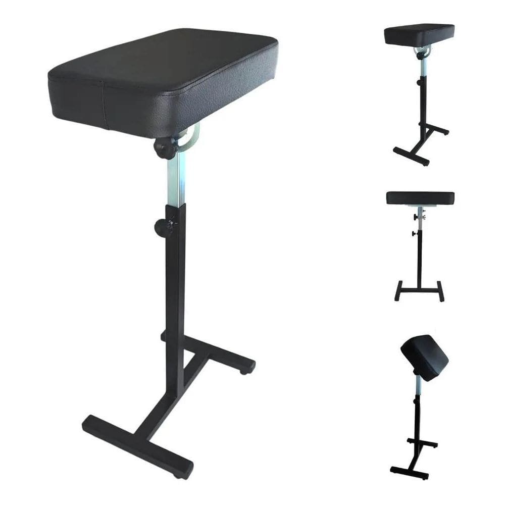 2X Apoio Suporte De Braço Tattoo Largo Mesa Regulagem + Cor