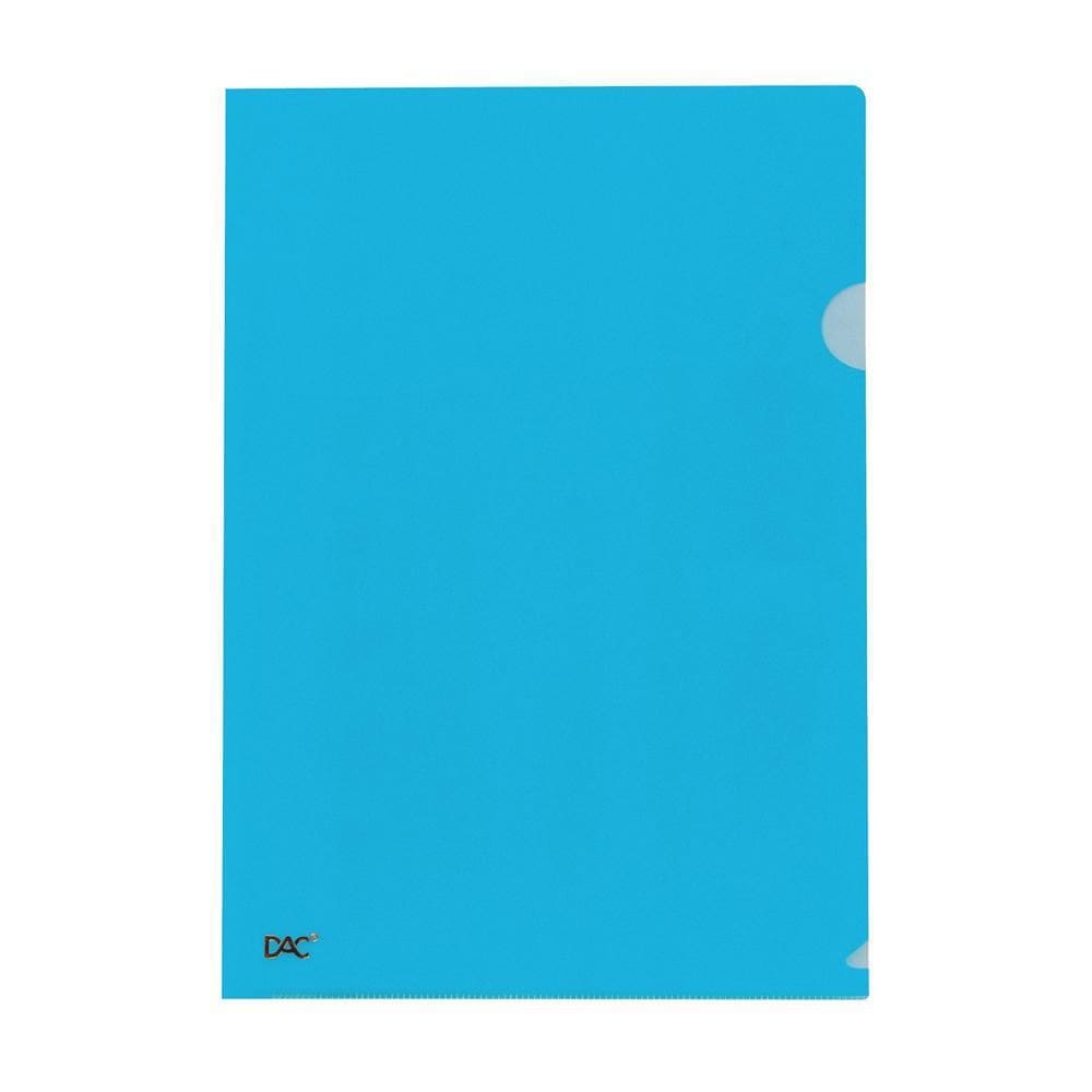 Pasta L A4 Azul Dac Com 10 Unidades