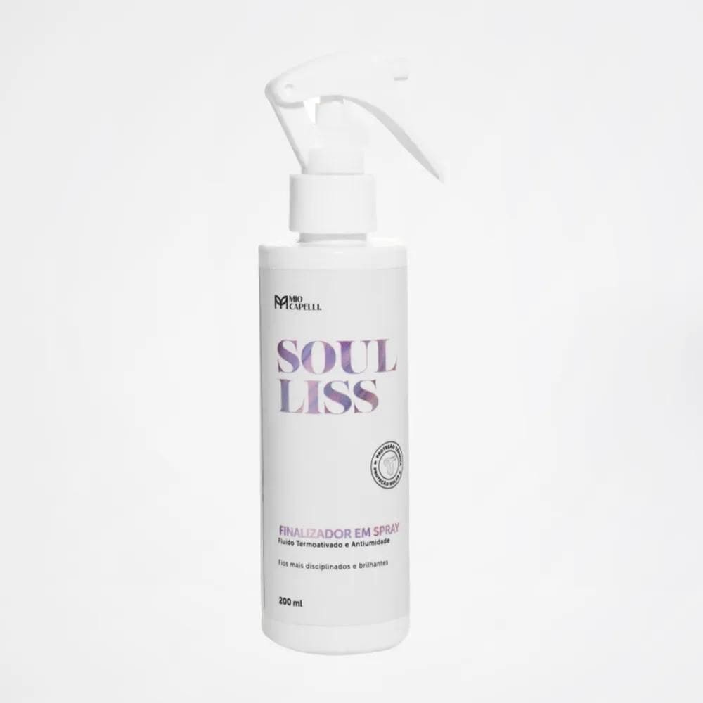2X Finalizador Soul Liss Termoativo Spray Liso Mio Capelli