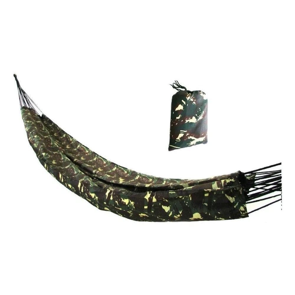 2X Rede De Dormir Descanso Camuflada Militar Exercito