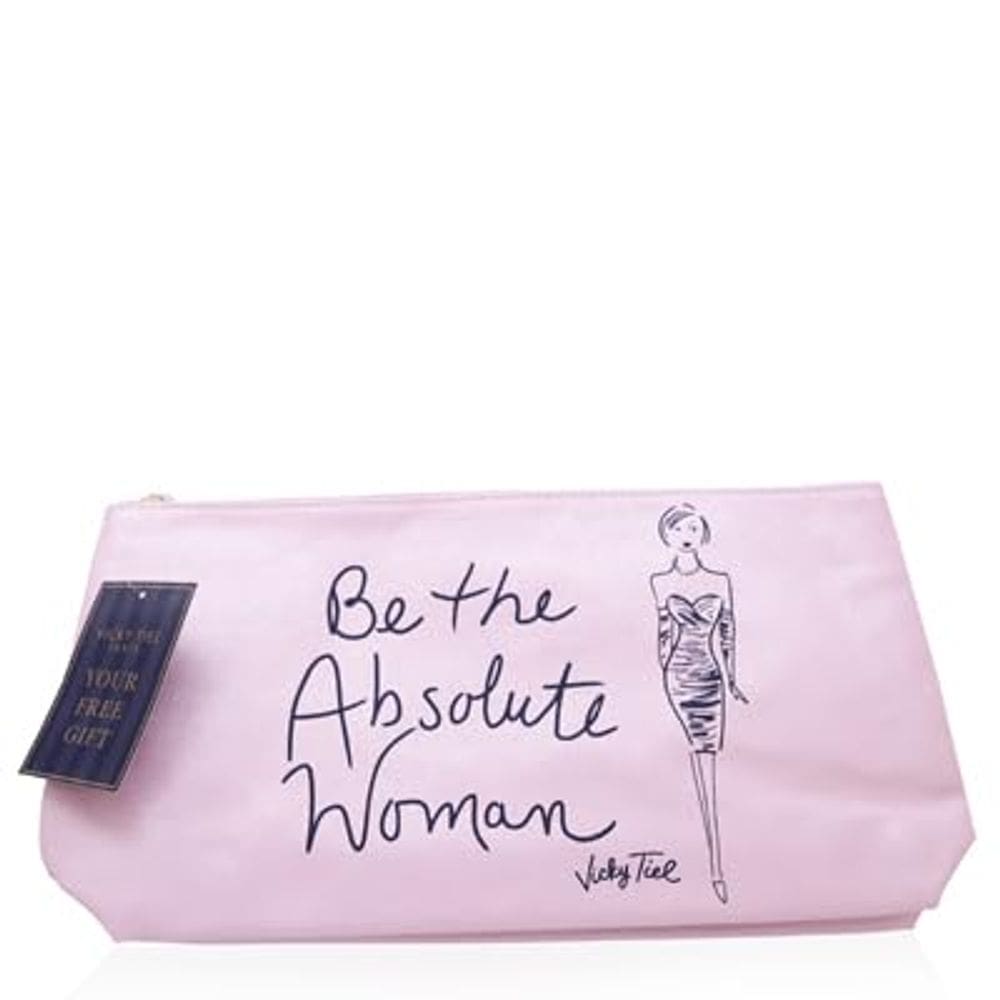 Bolsa de cosméticos Vicky Tiel Pink