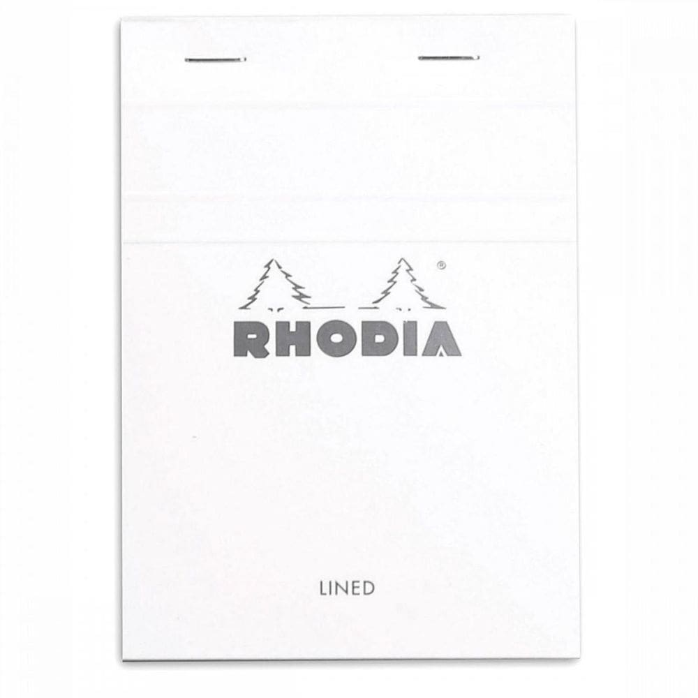 Bloco De Notas Rhodia 16 Pautado 14,8X21Cm 80 Folhas