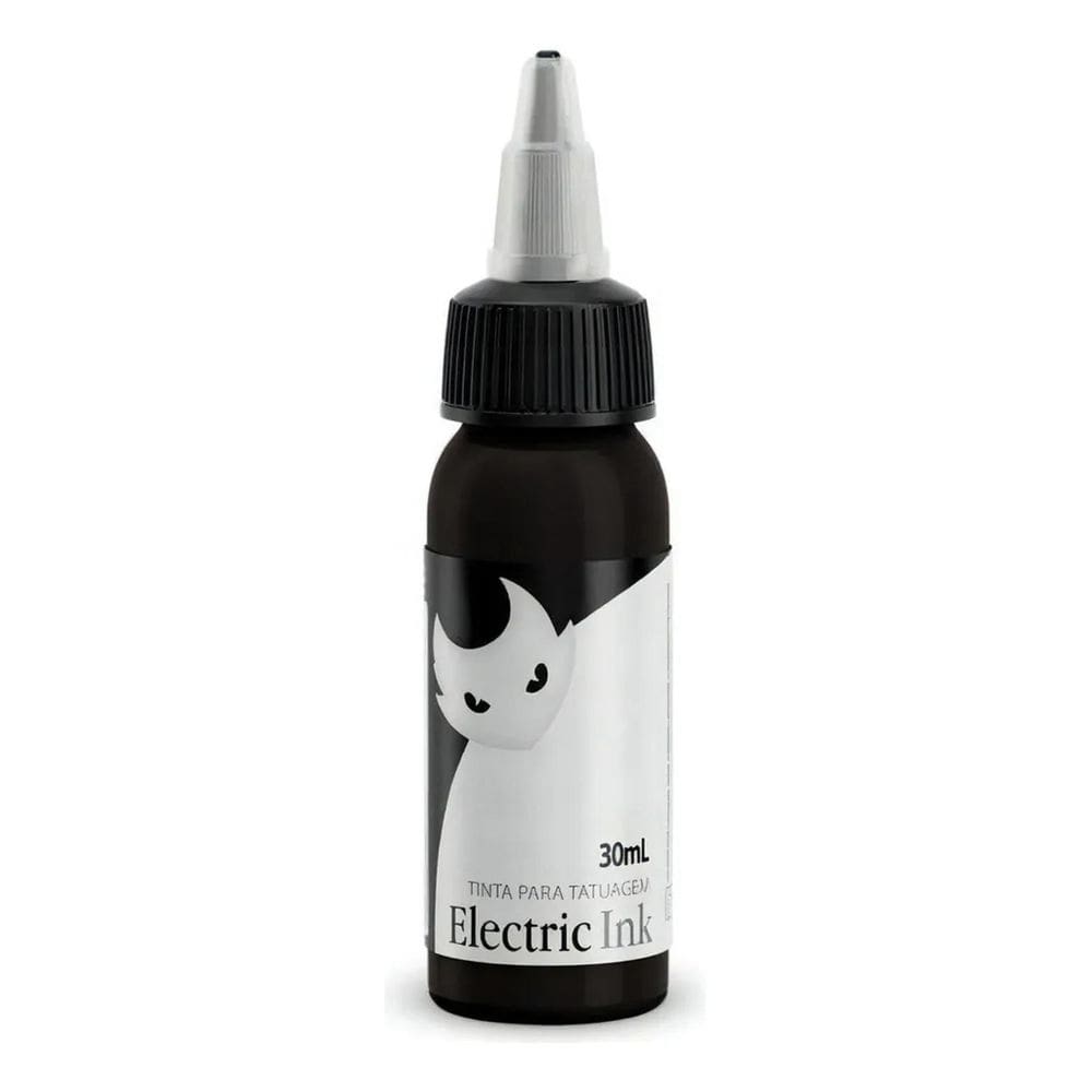 2X Tinta Tatuagem Tattoo Eletrick Ink Preto Linha 30Ml