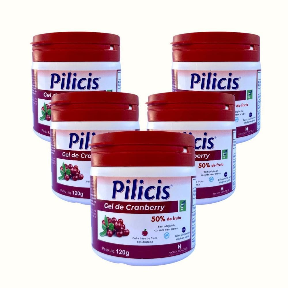 Kit 5 Pilicis Gel 50% 120 G