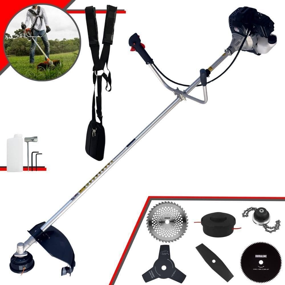 Roçadeira Toyama Rt43lb25a 43cc + Faca 2p 3p 40d 80d Trimmer