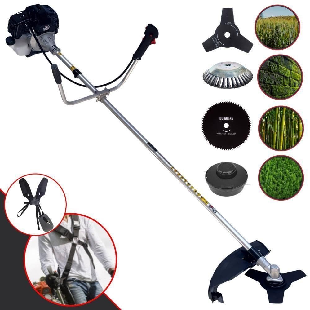 Roçadeira Rt43lb25a 43cc Com Carretel + Faca 3p 80d E Escova