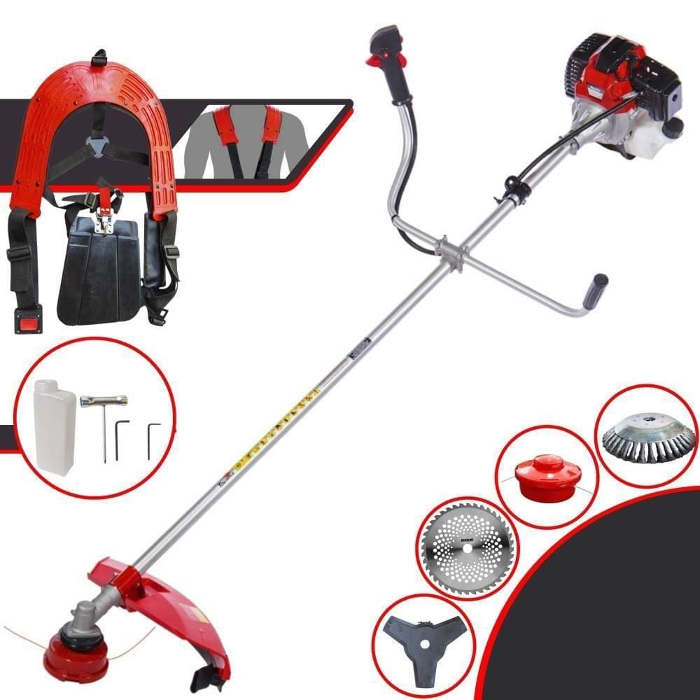 Roçadeira Toyama Rt52l + Faca 40 Dentes + Escova De Aço