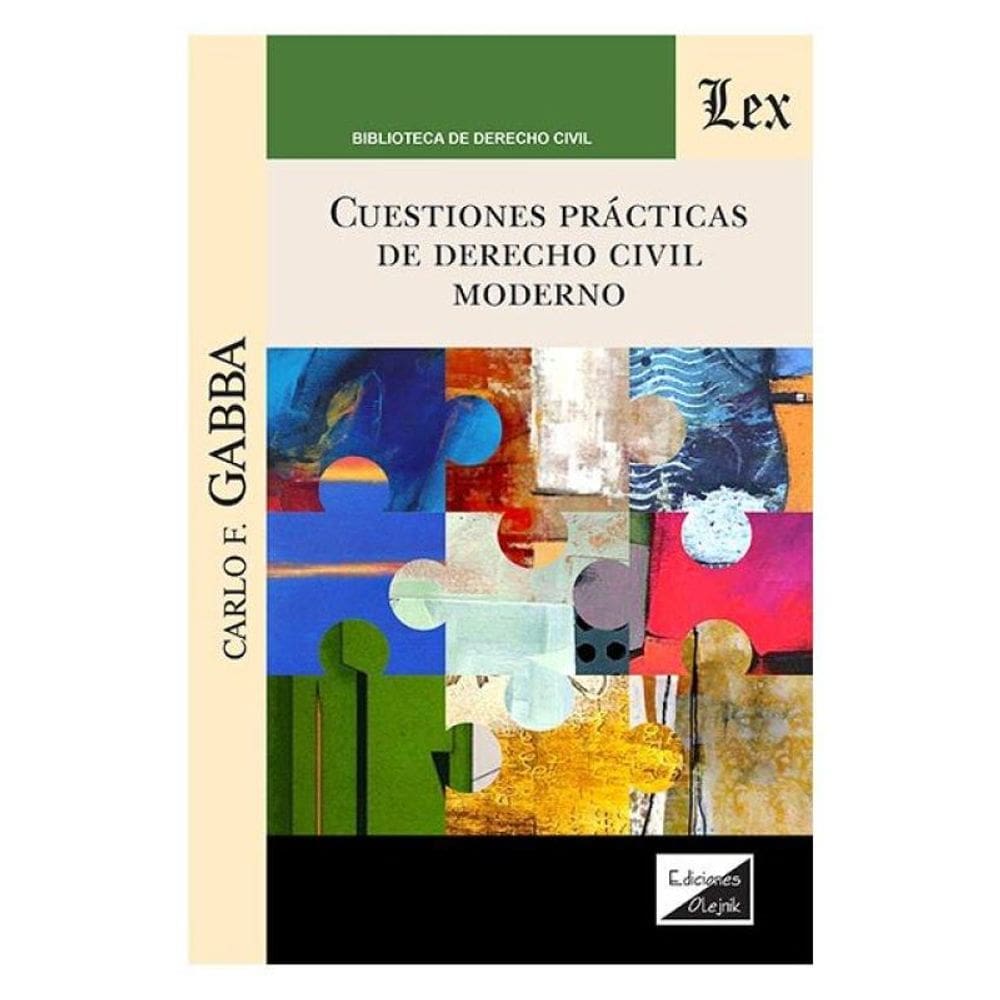 Cuestiones Práctica De Derecho Civil Moderno