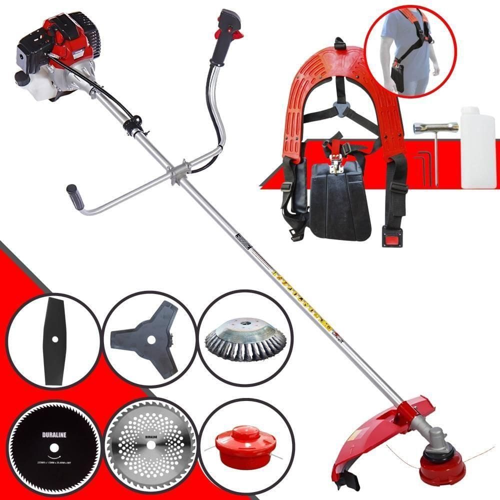 Roçadeira Toyama Rt52l 2hp 52cc 2t Com 6 Opções De Cortes