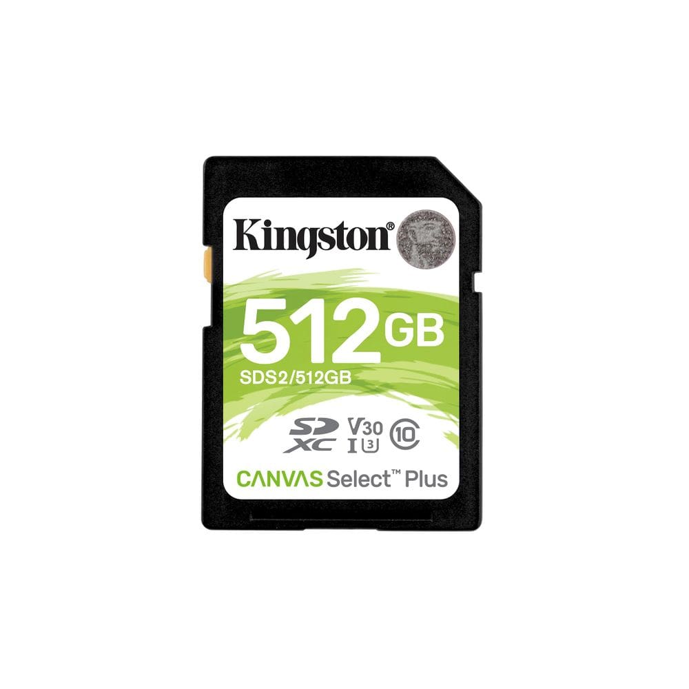 Cartão SDXC Kingston Canvas Select Plus 512 GB Classe 10 UHS-I