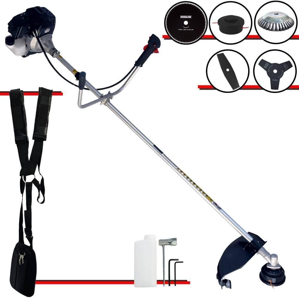 Roçadeira Rt43lb25a 43cc C- Carretel + Faca 2p 3p 80d Escova