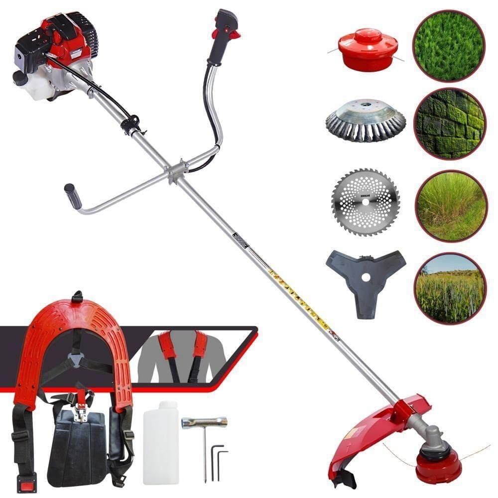 Roçadeira 52cc 2hp Rt52l Toyama Com 4 Opções De Corte