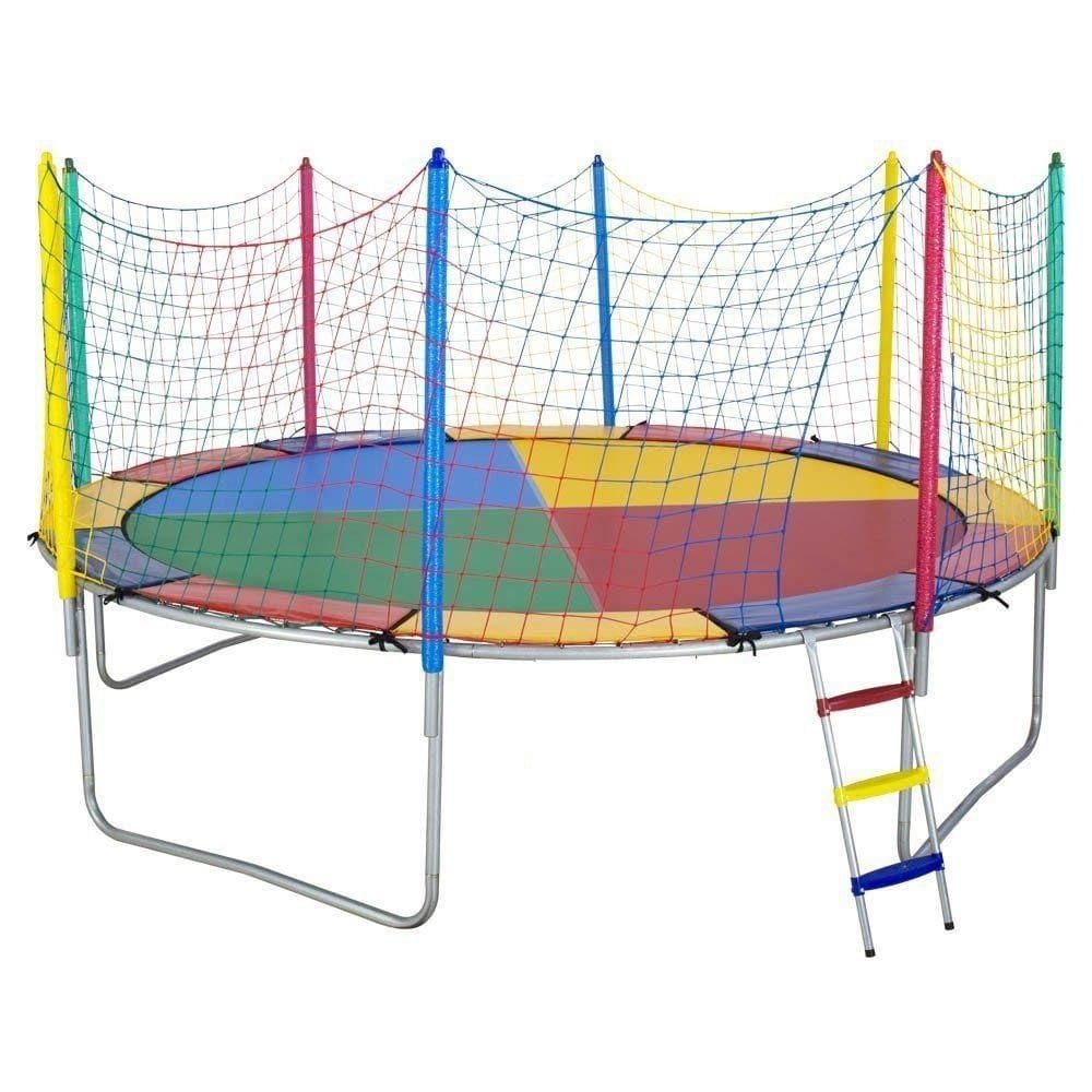 Pula Pula 3,66m Papibrink Colorida até 170kgs c/ Sup. p/ Pés