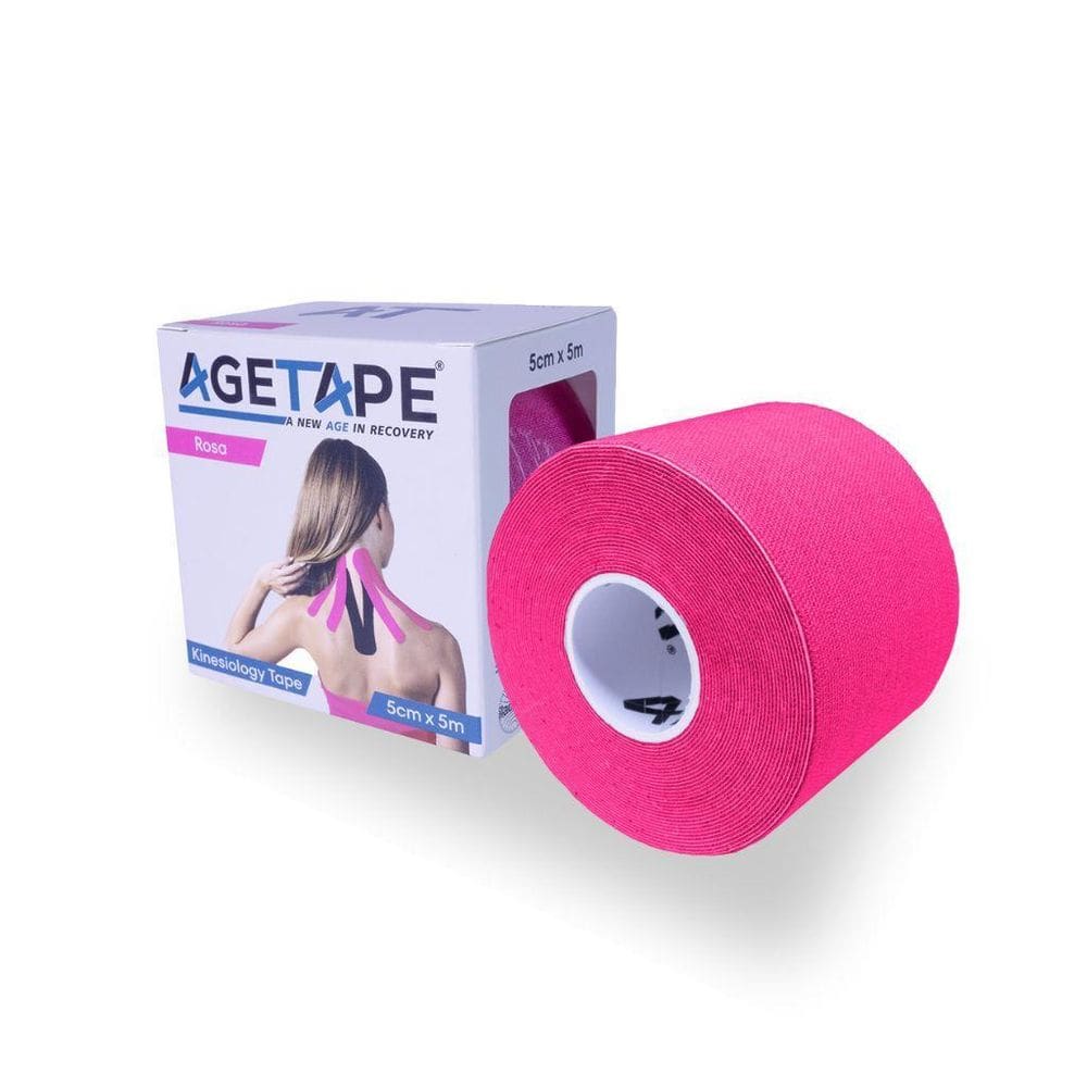 Agetape Kinesiology Tape 5Cm X 5M - Rosa