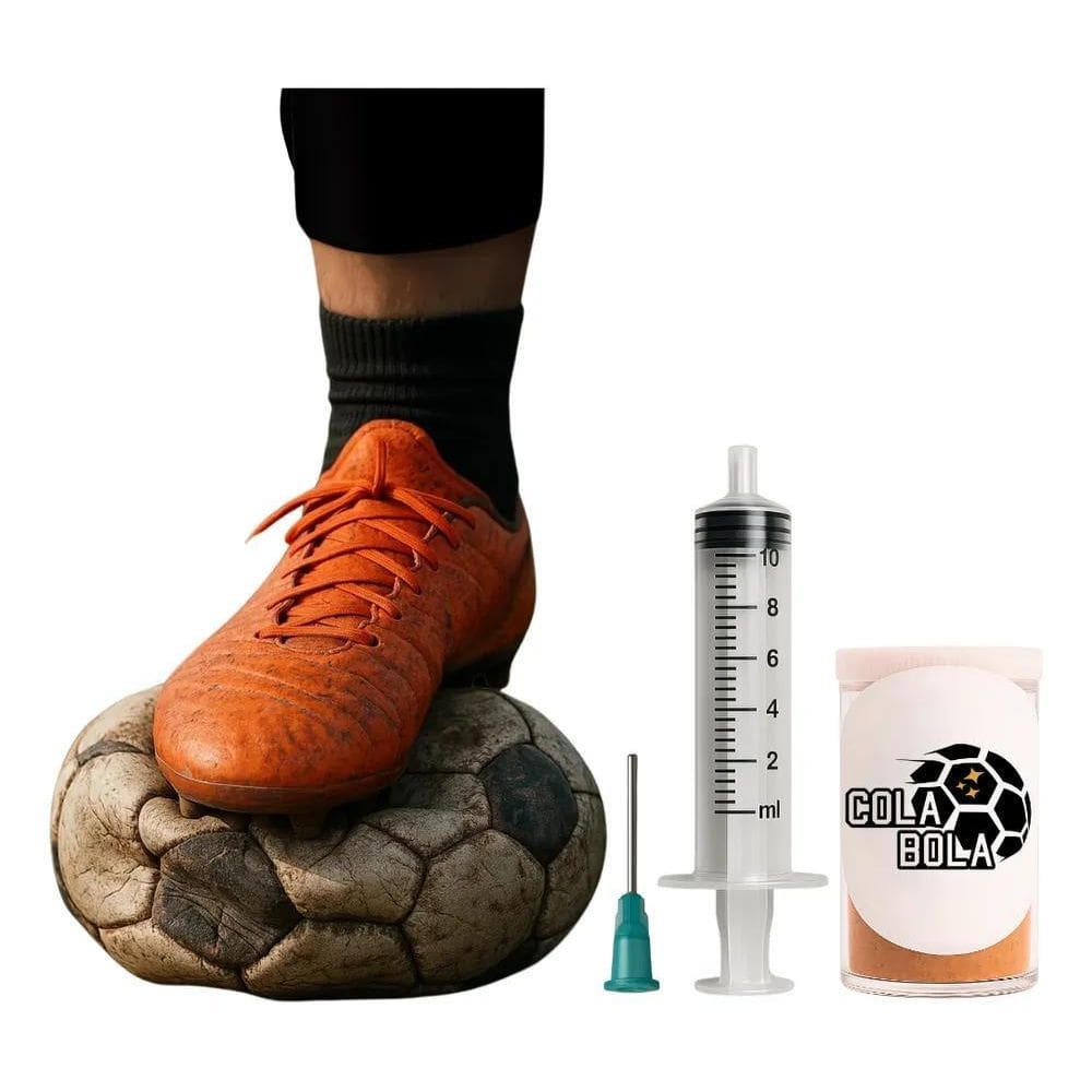 2X Cola Para Conserto De Bolas Furadas  Kit Conserte 2 Bolas