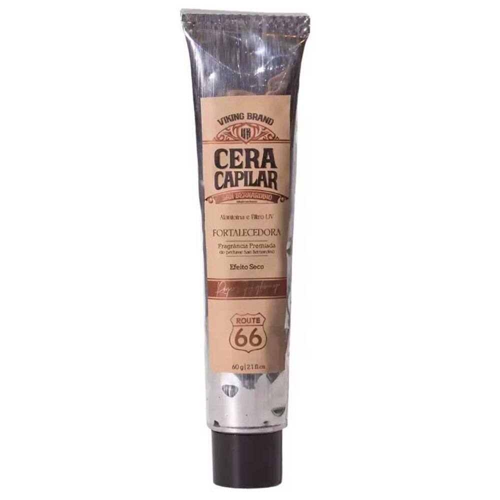 Cera Capilar Efeito Seco San Bernardino Route 66 60G Viking
