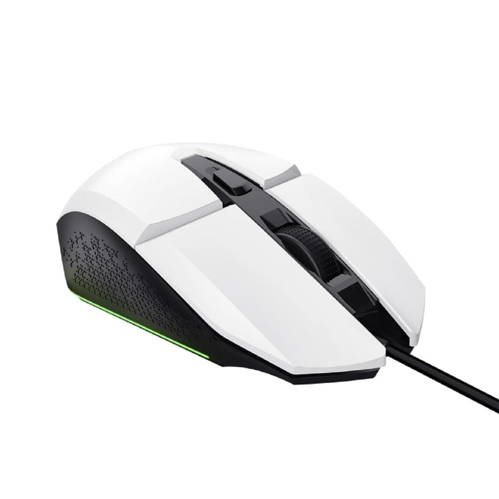 Mouse Gaming Trust Bayo GXT 109W, ABS, USB, Ergonômico, Branco