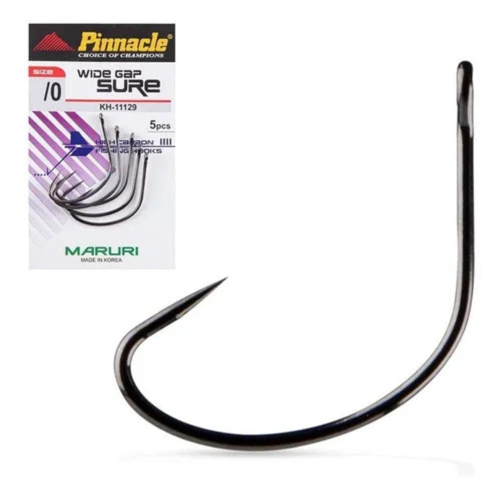 Anzol Pinnacle Wide Gap Sure Sem Fisga Super Resistente