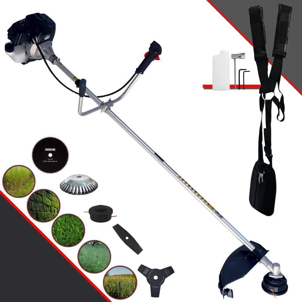 Roçadeira Rt43lb-25a Toyama 43cc 1,7hp 2t Completa 5 Em 1